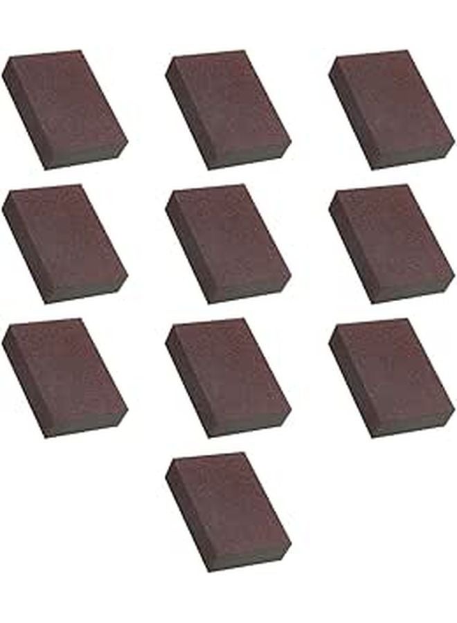 20 Pack Replaceable Emery Scrub Sponges Rust Remover Kitchen Cleaning Dishwashing Set - Image 1