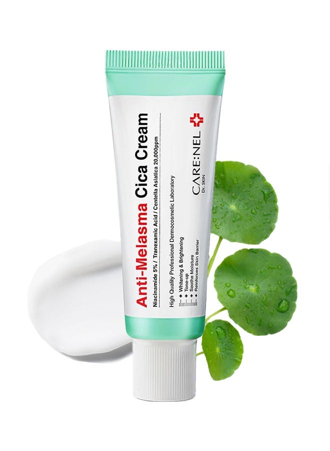 CARENEL Anti-Melasma Cica Cream, Melasma Treatment for Face Cream, Dark Spot Remover Centella Asiatica, Skin Care Beauty Products - Image 1