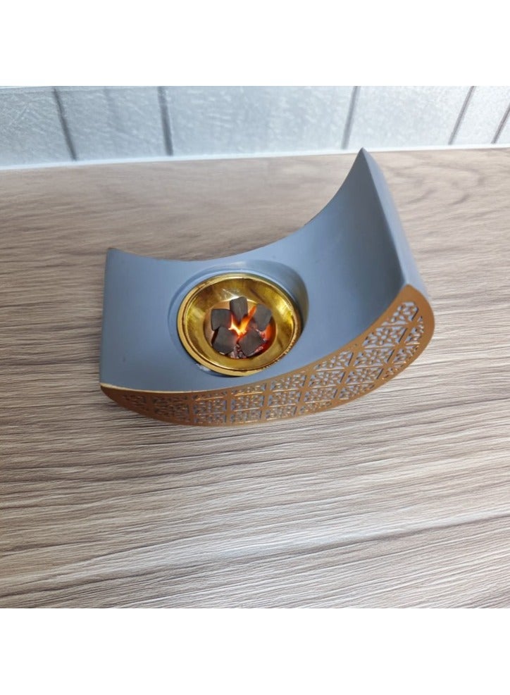 Crescent shaped incense burner  - Image 1