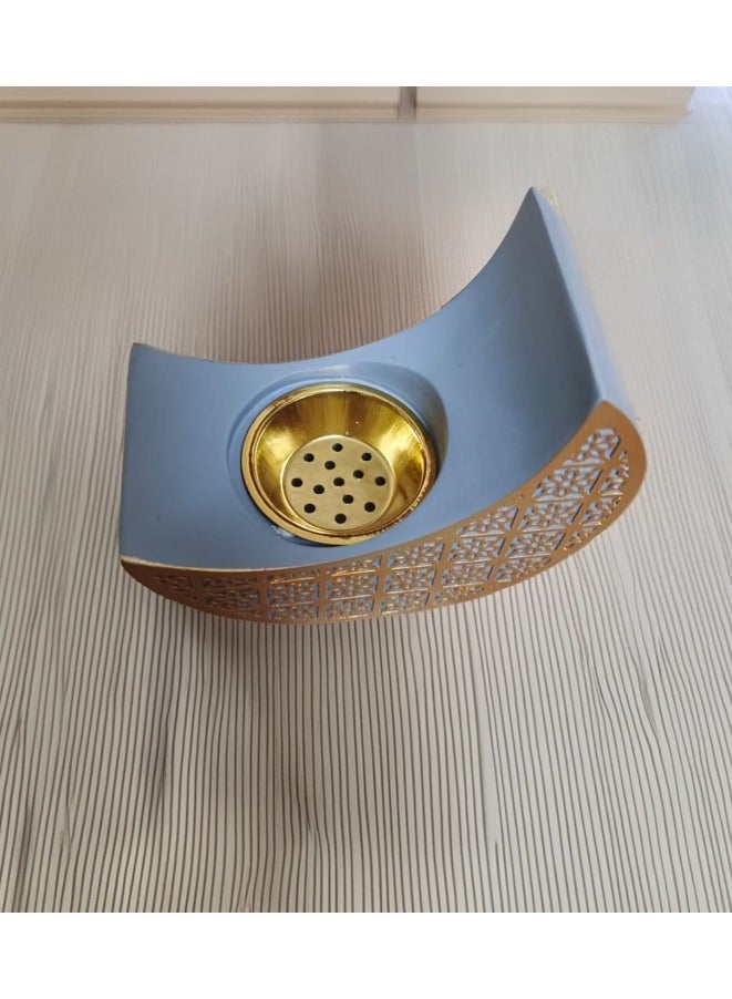 Crescent shaped incense burner  - Image 2