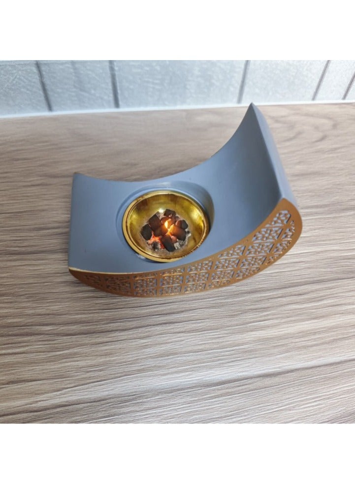 Crescent shaped incense burner  - Image 3