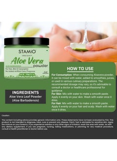 Aloe Vera Powder 100 Gm | Pure Aloe Barbadensis - Aloevera | In Jar 3.53 Oz - pzsku/ZB312C927C39CCD0FA03BZ/45/_/1728309127/8092add2-d35d-4839-9ef0-7f415f5cdacd