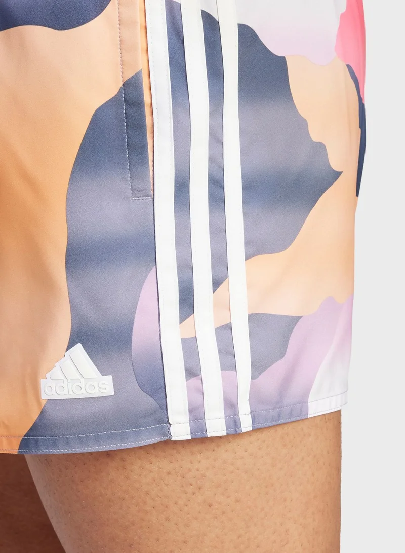 Adidas 3 Stripes City Escape Camo Classic Swimshorts