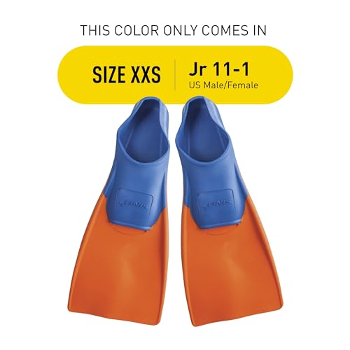 FINIS Long Floating Fins BlueOrange XXS Jr 111 10503702 - Image 3
