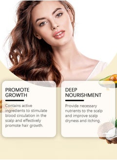 EELHOE Hair Growth Oil For Hair Growth, Protection & Treatment Plant-based natural hair growth oil suitable for dry, Damaged and thin hair 60ml Suitable for both men and women  - Image 5