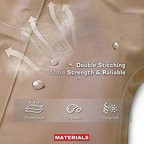 A-Premium غطاء قماش قابل للتحويل من A-Premium مع نافذة بلاستيكية متوافق مع فورد موستانج 1994-2004 القابل للتحويل FOR94046555 1011MUS101 - Image 3