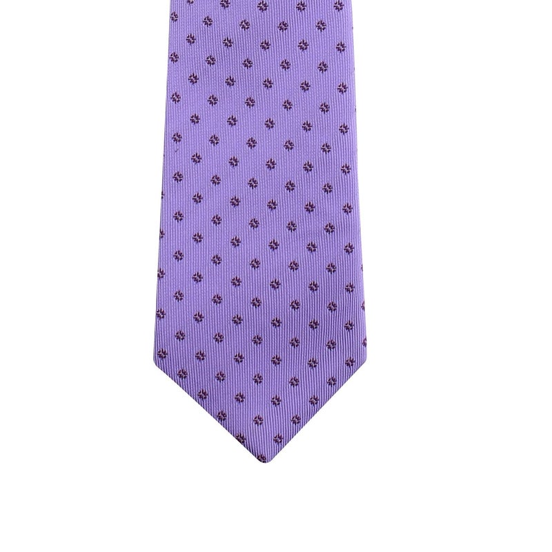 Kovove Kavove Classy Polka Dot Cyan Necktie For Men - Image 2