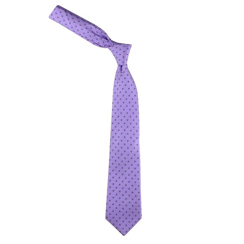 Kovove Kavove Classy Polka Dot Cyan Necktie For Men - Image 3