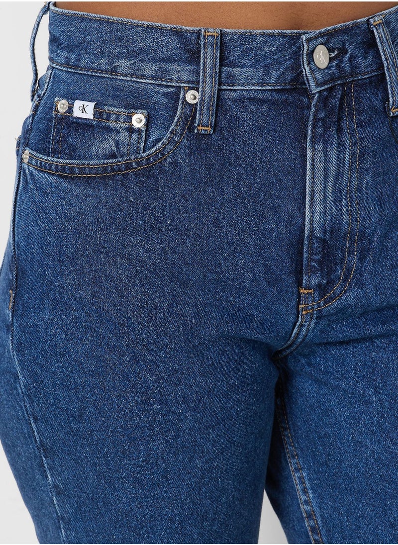 Calvin Klein Jeans - High Waist Mom Jeans - Image 1