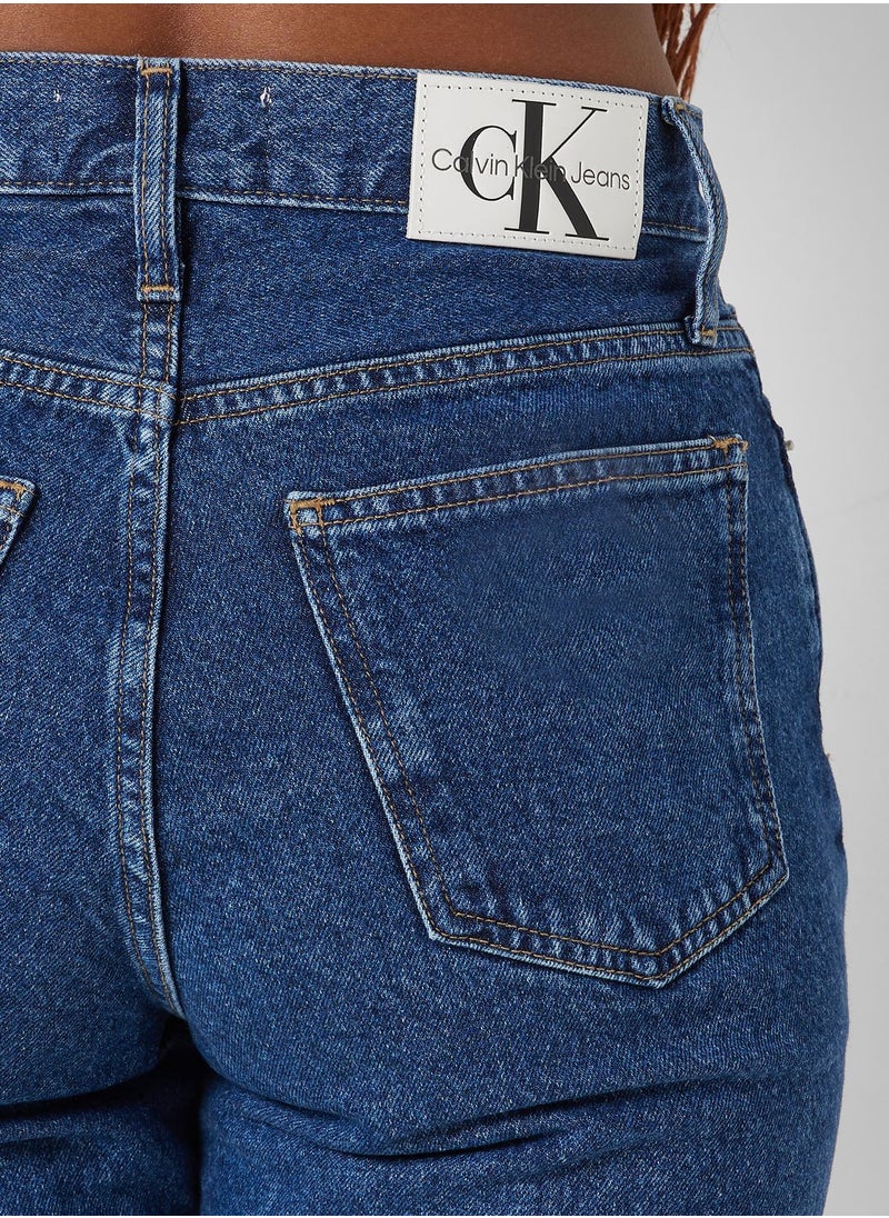 Calvin Klein Jeans - High Waist Mom Jeans - Image 1