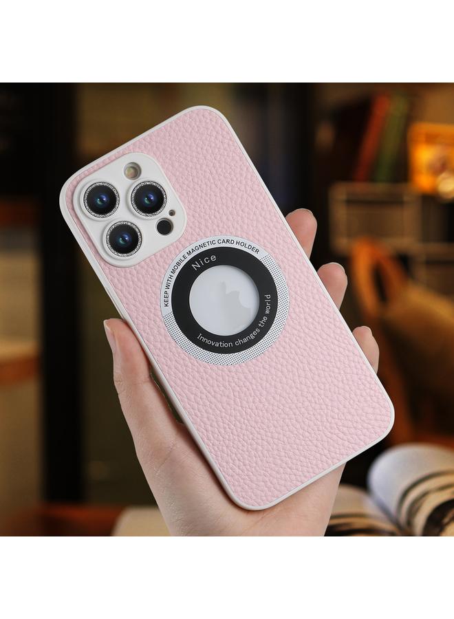 S-TOP Case For iPhone 15 Pro Litchi Texture MagSafe TPU Full Coverage Shockproof Phone Case - Image 2