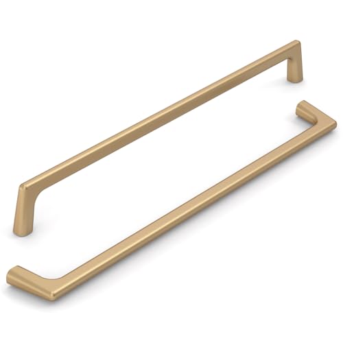 KNOKLOCK 10 Pack 88 Inch224mm Kitchen Cabinet Handles Champagne Bronze Cabinet Pulls Kitchen Cabinet Hardware Drawer Pulls for Cupboard Wardrobe - Image 1