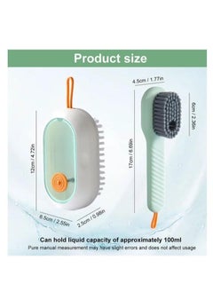 Generic 2-in-1 Shoe Cleaning Brush Set – Hard Bristle Scrubber with Handle  - Image 4