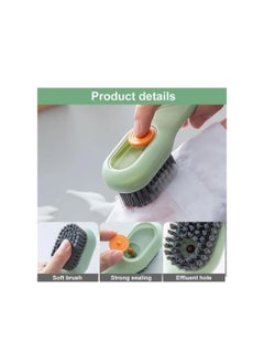 Generic 2-in-1 Shoe Cleaning Brush Set – Hard Bristle Scrubber with Handle  - Image 5