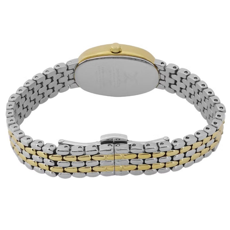 DANIEL KLEIN Premium Silver and Gold Stainless Steel Watch for Women DK.1.14130-4 - Image 4