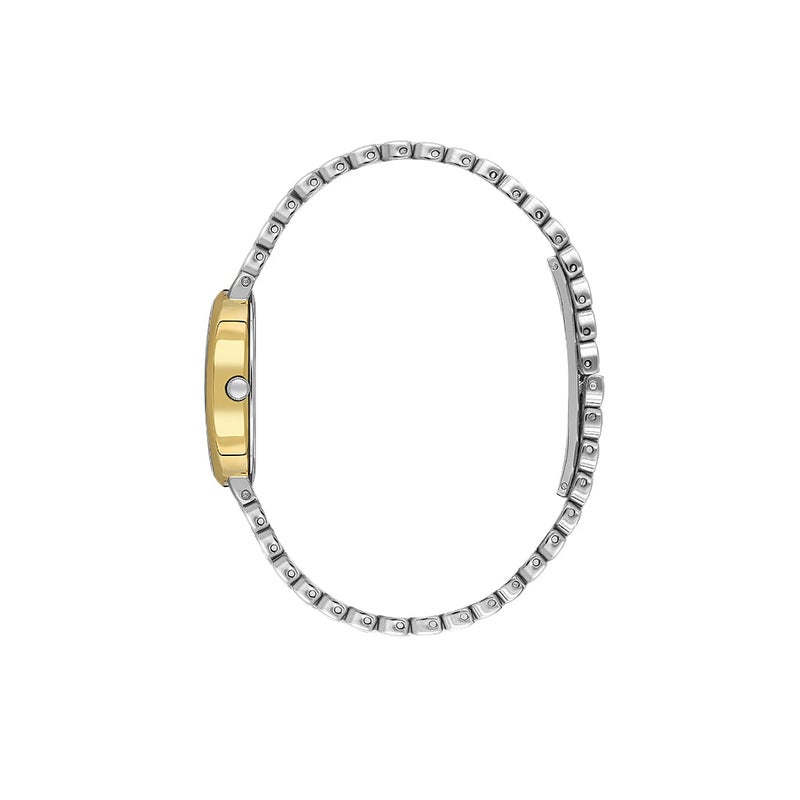 DANIEL KLEIN Premium Silver and Gold Stainless Steel Watch for Women DK.1.14130-4 - Image 2