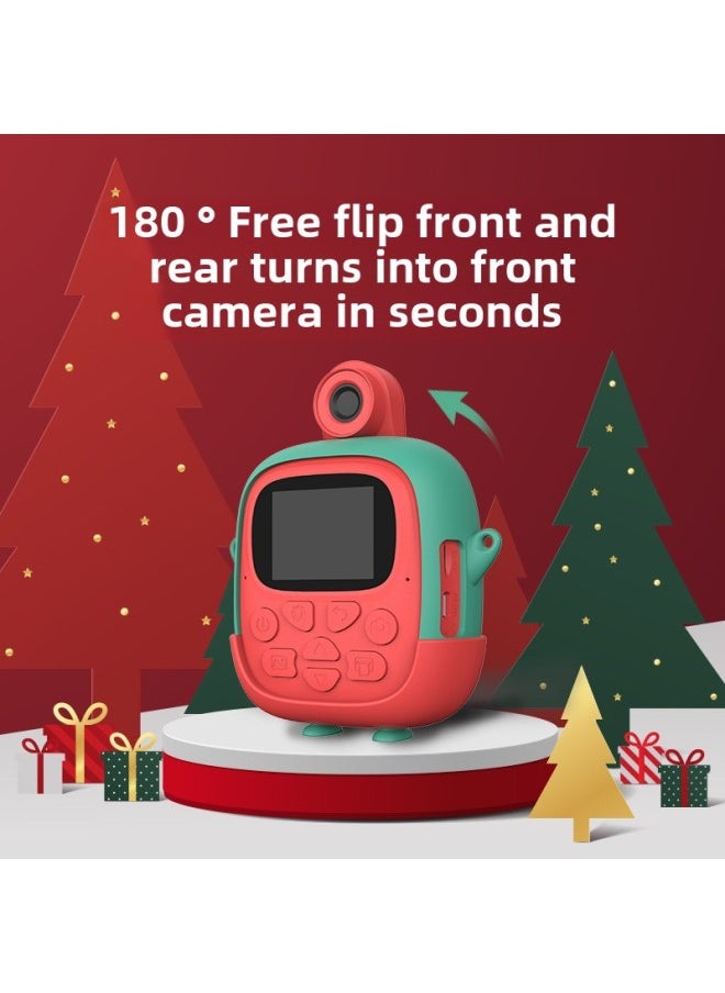 Generic Children's Camera, One Shot, Heat-Sensitive Printing, Instant Camera, Gift, Flip Lens Wholesale-Body Color:A19 Limited Edition  - Image 4