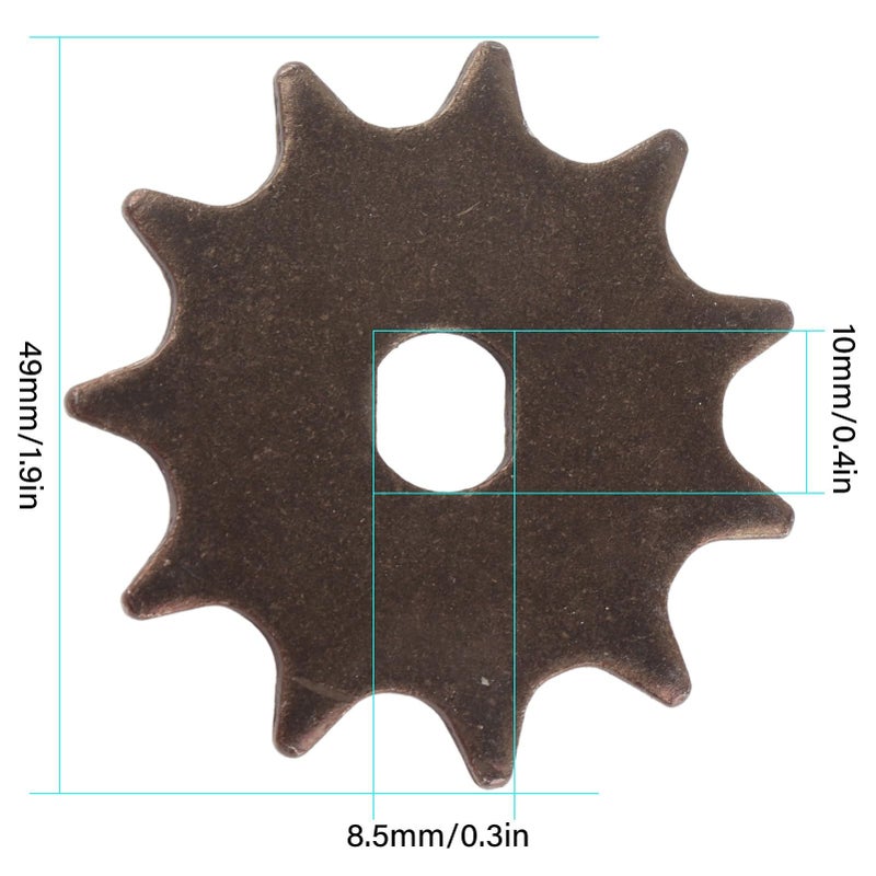 Durable 11 Tooth Steel Bicycle Sprocket For High Speed Motors And Industrial Equipment - Image 4