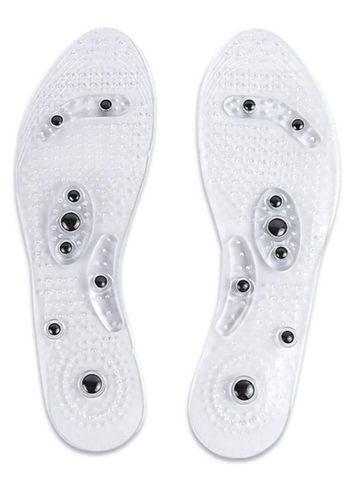 Magnetic Massage Foot Therapy Reflexology Pain Relief Shoe Insoles - Image 1
