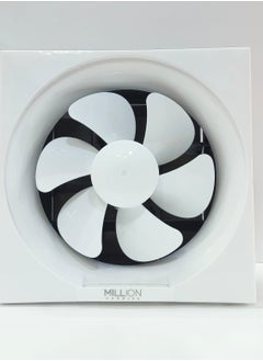 MILLION FAN Exhaust Wall Fan for Kitchen and Bathroom 30X30 White  - Image 1