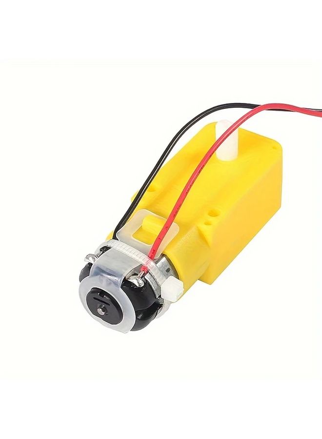 8 قطع محرك علبة تروس DC 3-6V 200 دورة في الدقيقة بنسبة 1:48 مع سلك لسيارة روبوت DIY من Arduino - Image 5