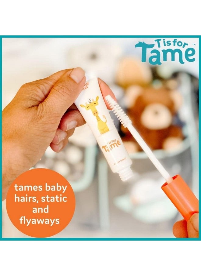 T is for Tame Hair Taming Wand Stick For Frizz Static Flyaways & More Leave In Cream Made With 100% Natural Plantbased Ingredients Coconut Oil Jojoba Oil And Tapioca  - Image 3