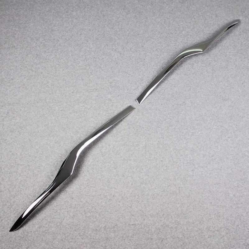 Beautost ABS Chrome Rear Trunk Lid Molding Trim for Toyota VENZA 2021-2024 - Image 2