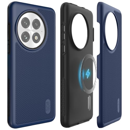TUDIA MergeGrip [Magsafe Compatible] for OnePlus 13 Case 5G (2025) - [Military Grade Drop Tested] Dual Layer Shockproof Slim Heavy Duty Tough Cover Phone Cases - Indigo Blue - Image 1