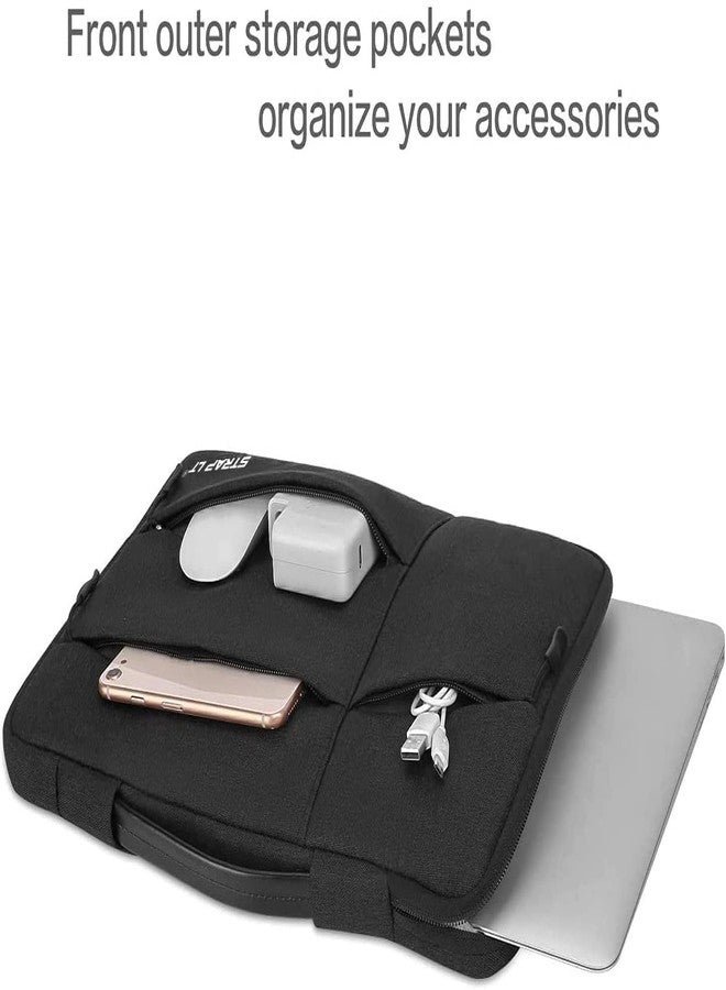 StrapLt Laptop Sleeve Case 15.6-16 Inch,Computer Cover Bag with Back Luggage Handle Strap - Image 2