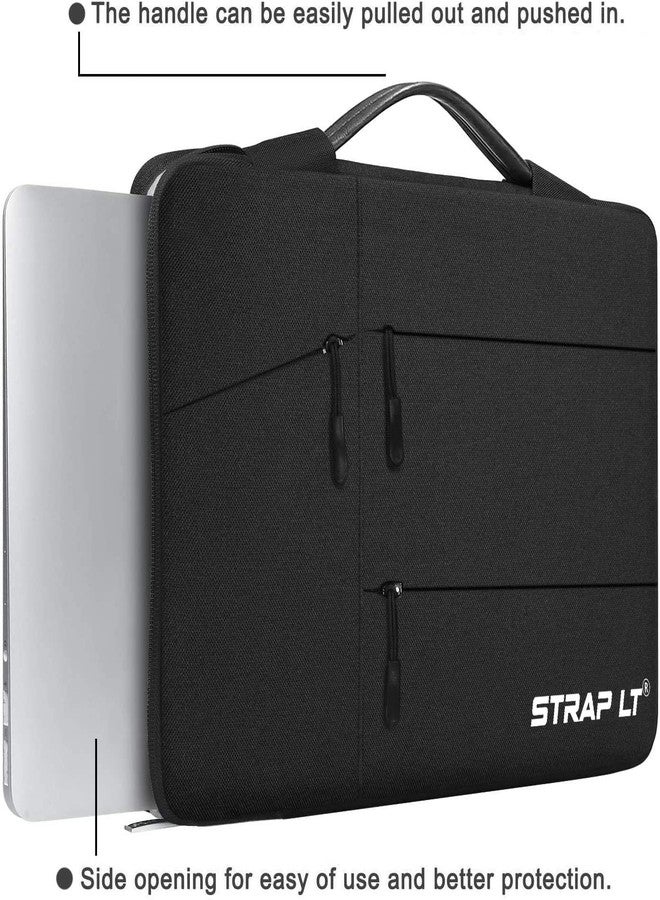StrapLt Laptop Sleeve Case 15.6-16 Inch,Computer Cover Bag with Back Luggage Handle Strap - Image 4