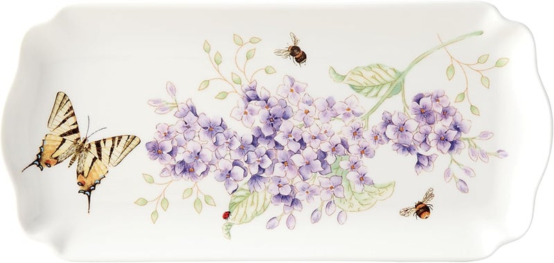 LENOX Butterfly Meadow Rectangular Tray 08 LB Multi