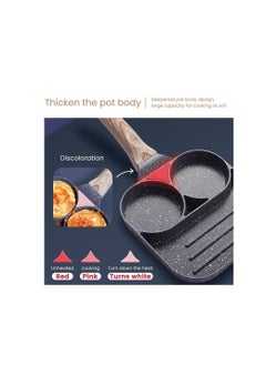Generic 3-Section Meal Skillet Black 11inch  - Image 4