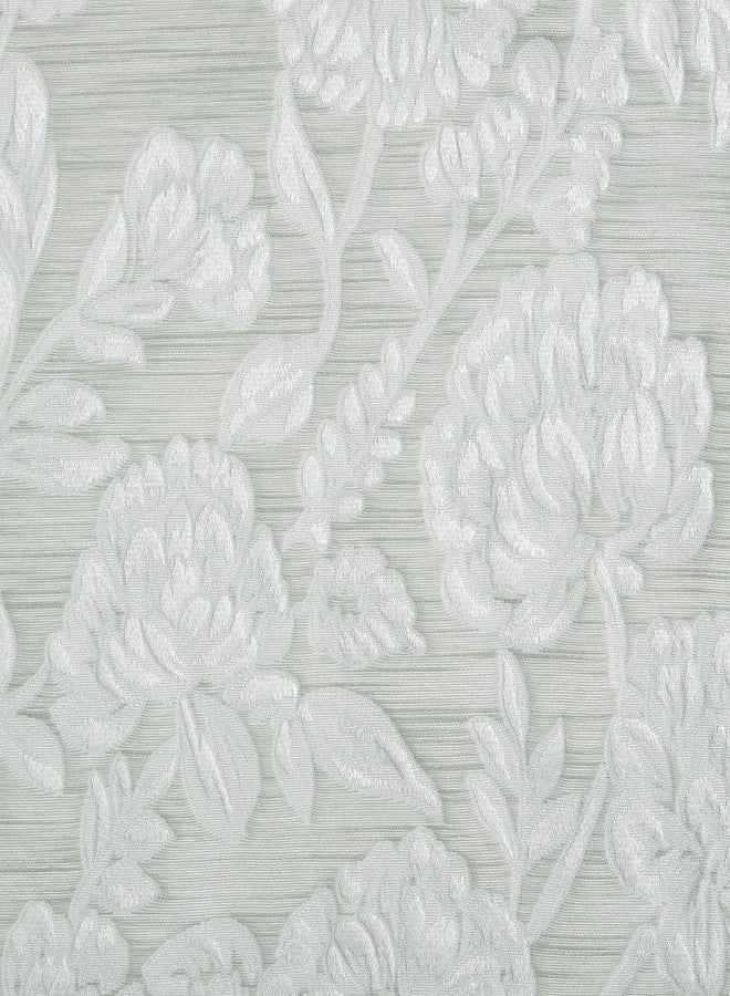 Laura Ashley Annaleigh Tablecloth Jacquard Fabric, Wrinkle Resistant for Dining, Holiday, Party, Wedding or Banquet, 60" x 120", Sage - Image 5