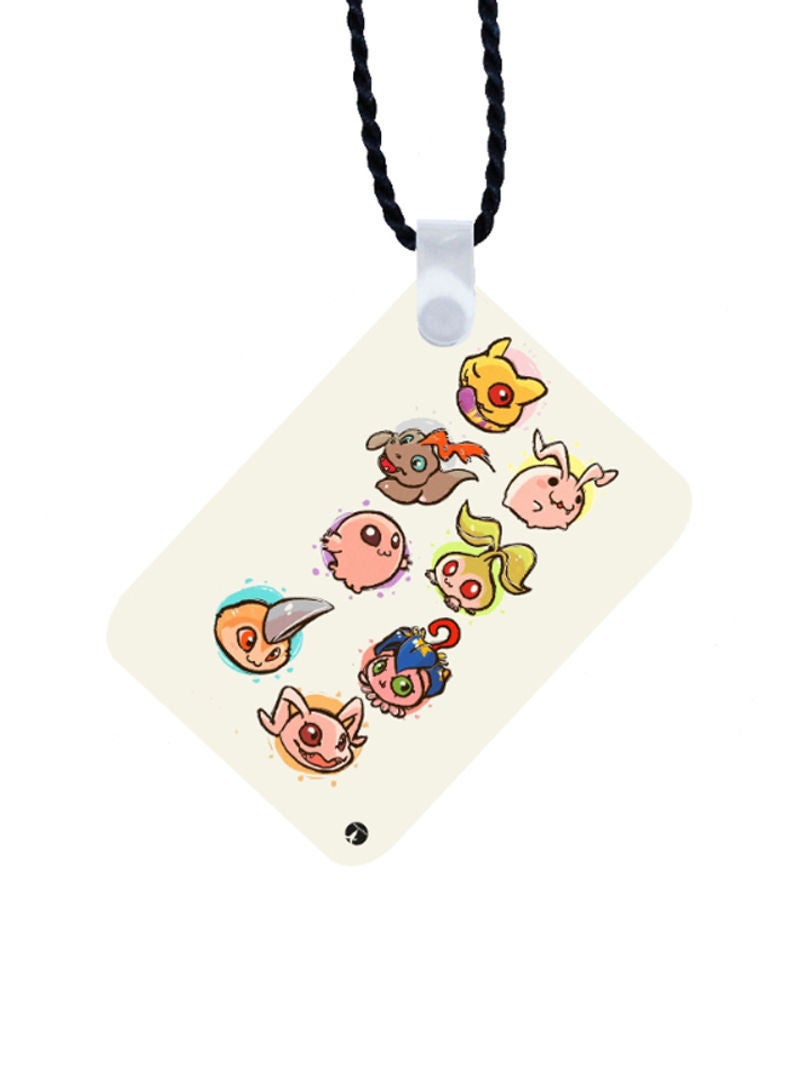 RKN Digimon Printed Car Mirror Pendant - Image 1