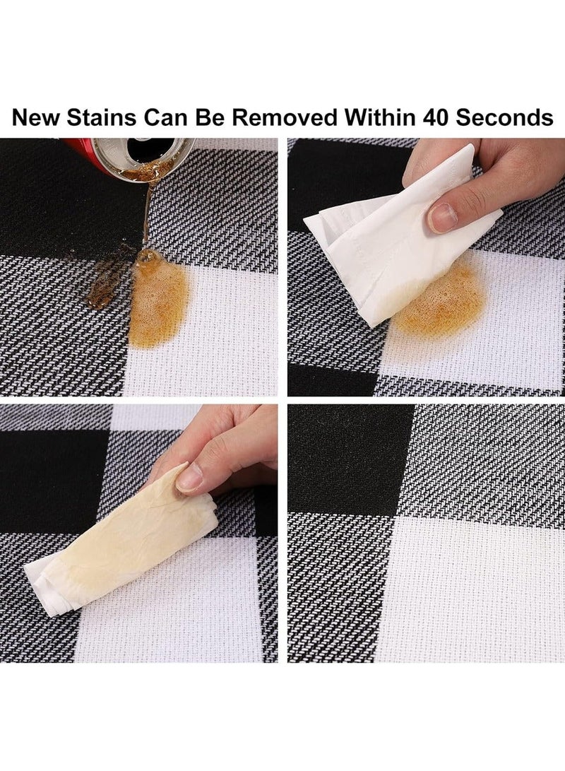 بساط نزهة للتخييم في الهواء الطلق ٢ × ٣ متر - بساط قابل للطي ومقاوم للماء ٢٠٠ × ٣٠٠ سم (أسود الب) - Image 2