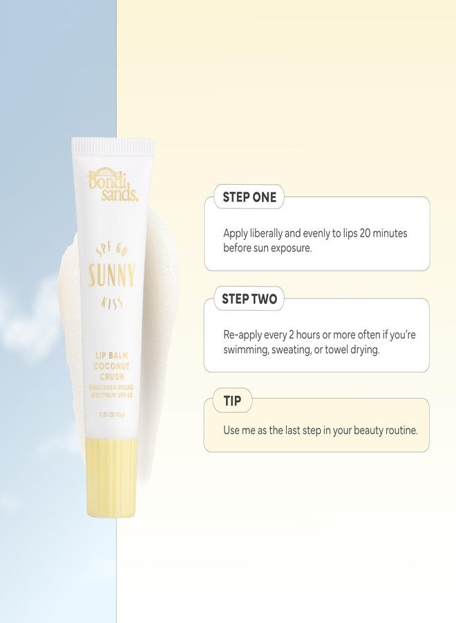 بوندي ساندز مرطب شفاه بوندي ساندز ساني كيس بعامل حماية من الشمس 60 بنكهة جوز الهند، مغذي ومرطب، واقي شمس واسع الطيف، حماية تدوم طويلاً، لمسة نهائية لامعة، 0.3 أونصة - Image 5