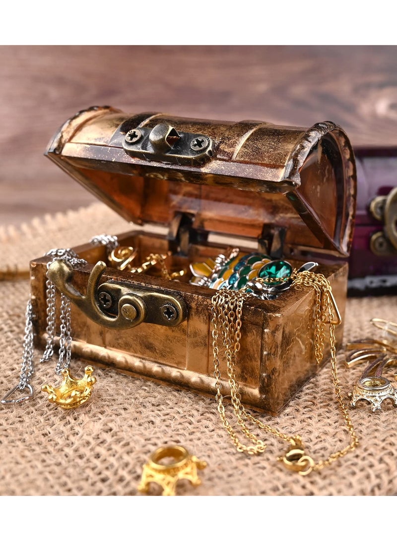 Excefore Resin Box Molds Storage Box Treasure Chest Box Silicone Molds for Casting DIY Jewelry Dice Candy Home Decoration DIY Resin Epoxy Casting Craft - Image 4