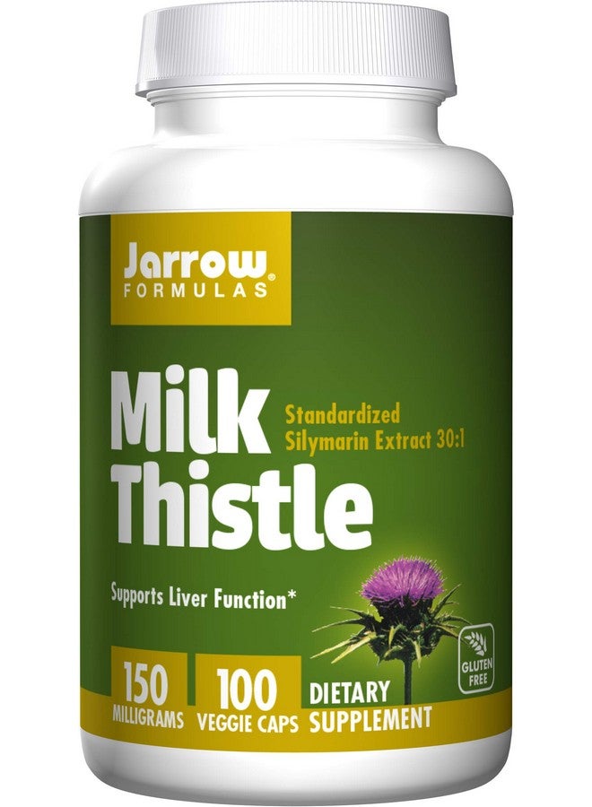 jarrow formulas Milk Thistle 150 Mg 100 Veggie Capsules Antioxidant Supporting Immune Response Liver Function & Glutathione Up To 100 Servings (Packaging May Vary) - Image 2