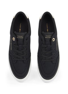 TOMMY HILFIGER Logo Detail Lace Up Low Top Sneakers  - Image 5