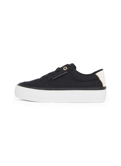 TOMMY HILFIGER Logo Detail Lace Up Low Top Sneakers  - Image 2