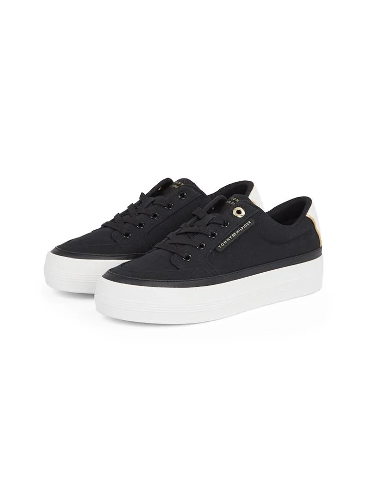 TOMMY HILFIGER Logo Detail Lace Up Low Top Sneakers