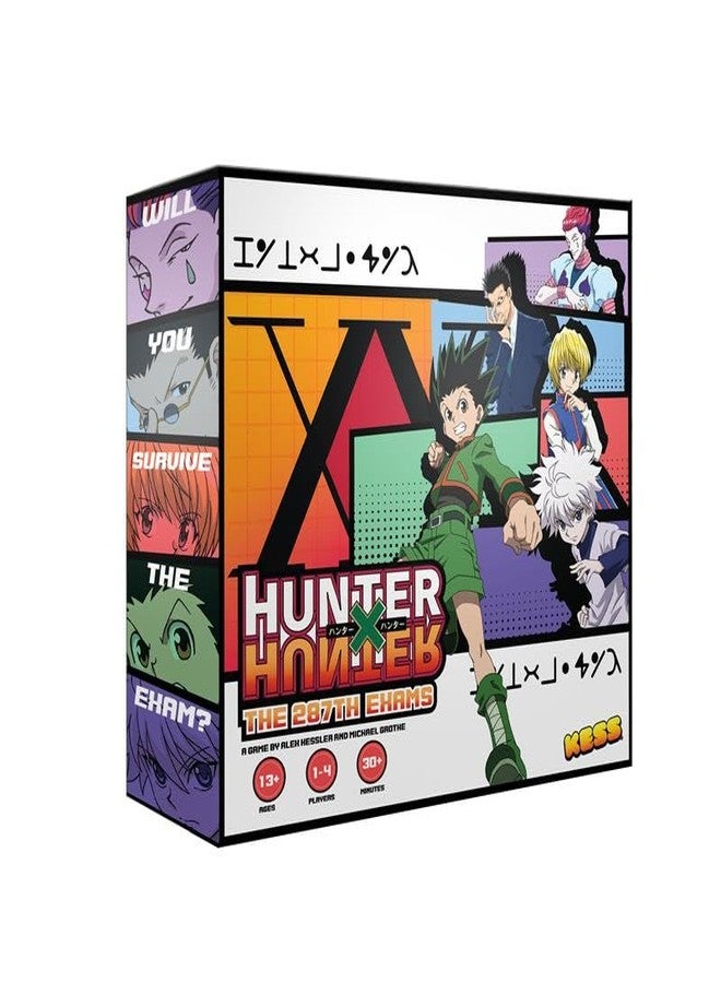 كيس KESS: Hunter x Hunter: The 287th Hunter Exams - لعبة بطاقات مغامرات أنمي تعتمد على رمي النرد، تعاونوا معًا لاجتياز الاختبارات واحصلوا على رخصتكم، من 1 إلى 4 لاعبين - Image 4