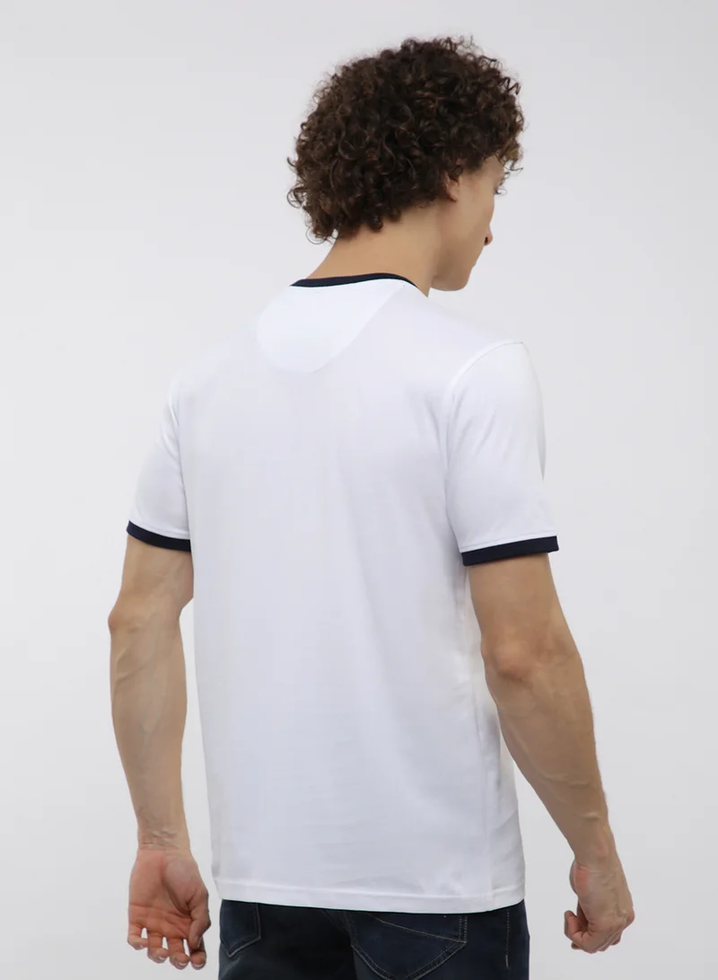 بيفرلي هيلز بولو كلوب تيشيرت بياقة دائرية برسومات