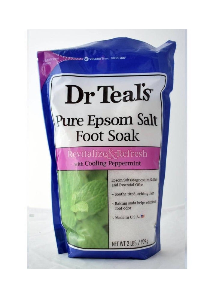 دكتور تيلز إبسوم نقع القدم بالنعناع المنعش 909 جم