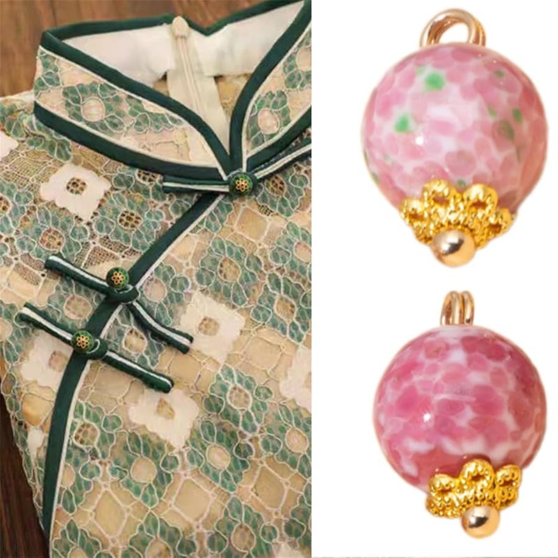 أزرار الخياطة الزرقاء 10 مم خرز صغير للملابس القميص المعطف سترة الجينز الحرف اليدوية - Image 2