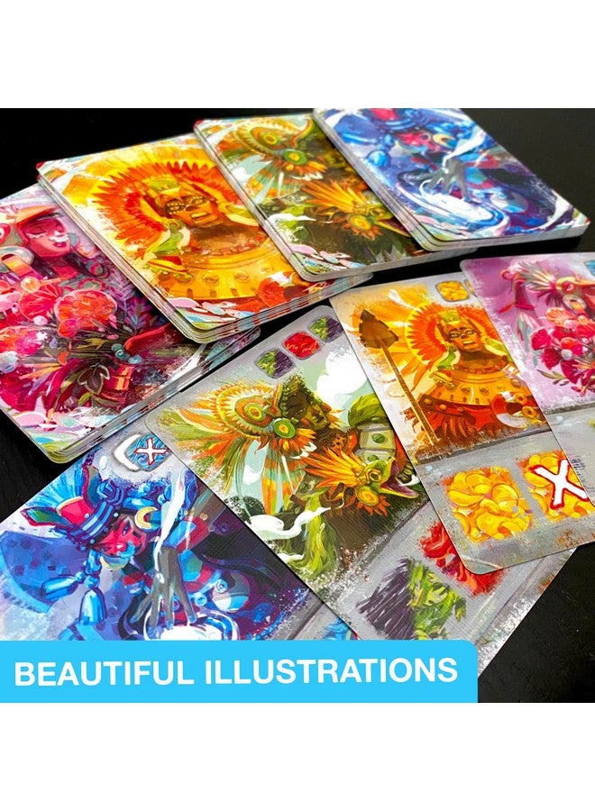 Synapses Games | Coatl: The Card Game | Strategy Card Game | Aztec Inspired Illustrations | 1 to 4 Players | 30 Minutes | Ages 10+ - Image 3