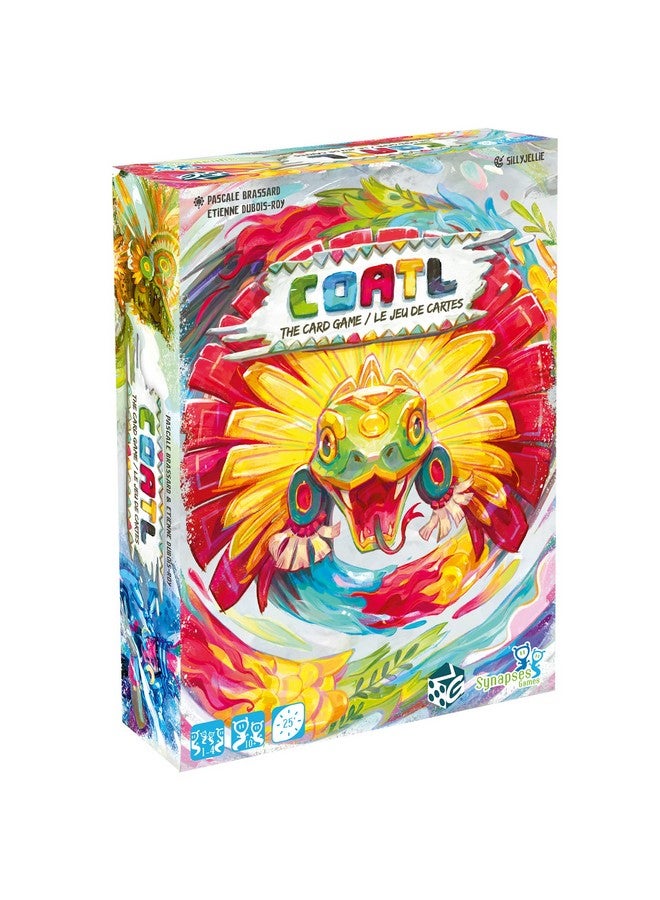 Synapses Games | Coatl: The Card Game | Strategy Card Game | Aztec Inspired Illustrations | 1 to 4 Players | 30 Minutes | Ages 10+ - Image 1