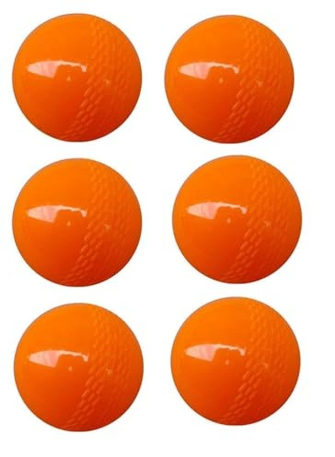 فينوم كرات فينوم الناعمة للكريكيت للتدريب، مناسبة لجميع الفئات العمرية، موصى بها للعب الكريكيت في الأماكن المغلقة والمفتوحة، في الشوارع وعلى الشواطئ (عبوة واحدة) (برتقالي)، قياسية - سيليكون، مطاط - Image 4