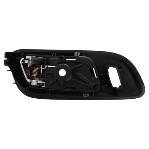 TRQ مقبض باب داخلي أمامي أيسر كروم وأسود للجانب السائق متوافق مع فورد بوليس إنترسيبتور سيدان 2013-2019 وسيدان خدمات خاصة بوليس 2014-2018 تورس - Image 2