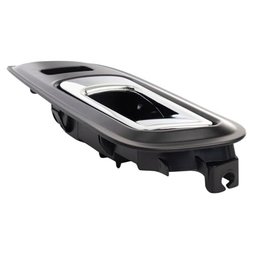 TRQ مقبض باب داخلي أمامي أيسر كروم وأسود للجانب السائق متوافق مع فورد بوليس إنترسيبتور سيدان 2013-2019 وسيدان خدمات خاصة بوليس 2014-2018 تورس - Image 3